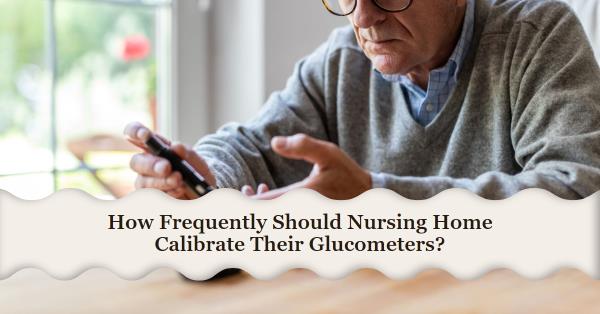 how-frequently-should-nursing-home-calibrate-their-glucometers